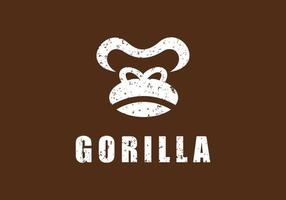 de gorilla logo is perfect voor zakelijke symbolen. vector