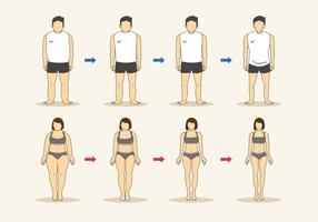 Gratis Slimming Vector