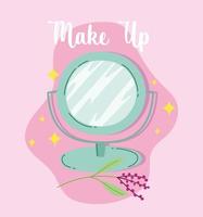 spiegel voor make-up en schoonheidsproduct