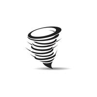 tornado icoon logo vector ontwerp