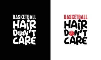 basketbal citaat t overhemd ontwerp, typografie vector