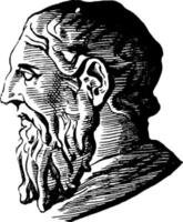 herodotus, wijnoogst illustratie vector