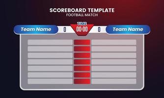 Amerikaans voetbal kampioenschap uitzending achtergrond vector