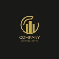 logo bedrijf bedrijf zwart goud vector