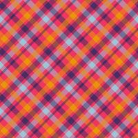 tartan oranje kleur naadloze vector patroon