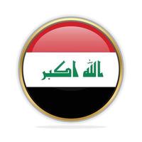 knop vlag ontwerp sjabloon Irak vector