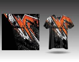 t-shirt sport grunge achtergrond voor extreem Jersey team racing wielersport Amerikaans voetbal gaming backdrop behang vector