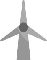 wind energie, illustratie, vector Aan een wit achtergrond.