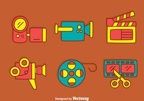 Hand Drawn Film Element Vector