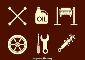 Auto Body Icons Vector