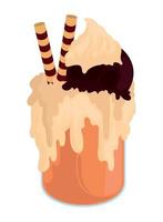 milkshake drank icoon vector