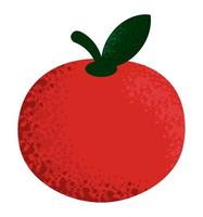 Apple fruit pictogram vector