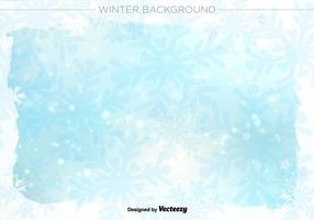 Winter achtergrond vector illustratie