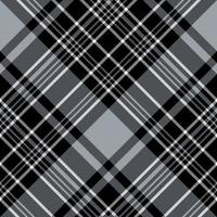 naadloos patroon in gemakkelijk zwart, wit en verkoudheid grijs kleuren voor plaid, kleding stof, textiel, kleren, tafelkleed en andere dingen. vector afbeelding. 2