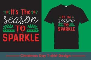 Kerstmis t-shirt ontwerp pro vector