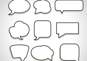 Message Chat Bubble Vectors