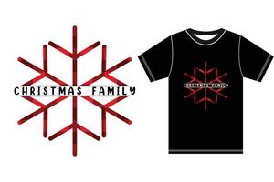 Kerstmis familie t-shirt. Kerstmis t-shirt ontwerp. Kerstmis familie ontwerp. vector