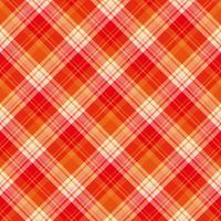 naadloos patroon in helder rood, oranje en licht roze kleuren voor plaid, kleding stof, textiel, kleren, tafelkleed en andere dingen. vector afbeelding. 2