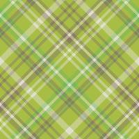 creatief plaid patroon in groen en beige kleuren. 2 vector