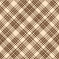 naadloos patroon in positief bruin en licht beige kleuren voor plaid, kleding stof, textiel, kleren, tafelkleed en andere dingen. vector afbeelding. 2