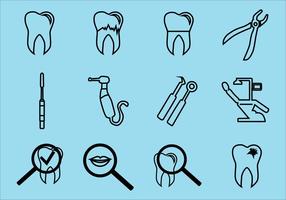 Dental Icon Vector Pack