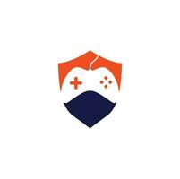 spel logo ontwerp sjabloon. stok spel icoon logo. vector