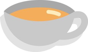 zoet cappuccino, icoon illustratie, vector Aan wit achtergrond