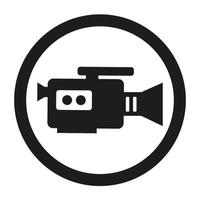 video camera teken illustratie vector