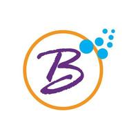 brief b logo sjabloon vector icoon ontwerp