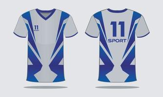 sport- Jersey en t-shirt vector