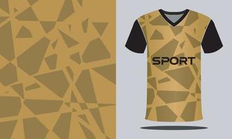 sport- Jersey en t-shirt vector