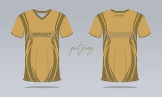 sport- Jersey en t-shirt sjabloon sport- Jersey ontwerp. sport- ontwerp voor Amerikaans voetbal racing gaming vector