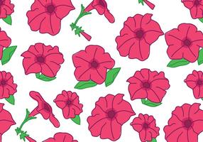 Petunia Pattern vector