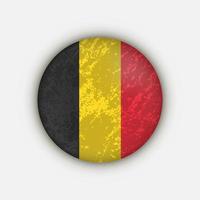 land belgie. Belgische vlag. vectorillustratie. vector