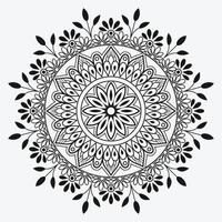 ornamenten luxe mandala ontwerp vector