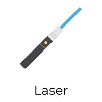modieus laser concepten vector