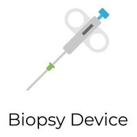 modieus biopsie apparaat vector