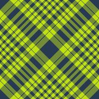 controleren achtergrond textuur. plaid vector patroon. kleding stof textiel Schotse ruit naadloos.