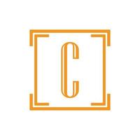 letter c logo sjabloon vector pictogram ontwerp