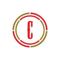 letter c logo sjabloon vector pictogram ontwerp