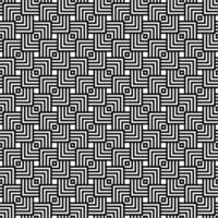 naadloos zwart en wit vector patronen