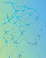 decoratief abstract achtergrond van licht zee lagune kleuren. abstract helling achtergrond witn neurolijn vector