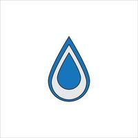 water icoon logo vector ontwerp