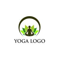 yoga logo ontwerp vector sjabloon