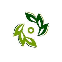 groen ecologie eco vriendelijk logo vector recycle teken concept grafisch sjabloon