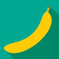 banaan plat icoon vector