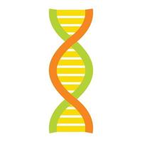 vlak dna en molecuul symbool vector