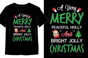 kerst t-shirt ontwerp vector