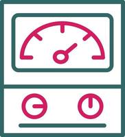 ampèremeter vector pictogram