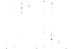 lichtgroene, rode vectortextuur met rechthoekige stijl. vector